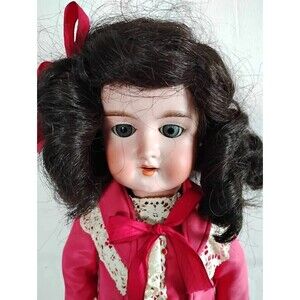 Antique Armand Marseille Floradora Bisque Doll, Composition Body, 18 Inches